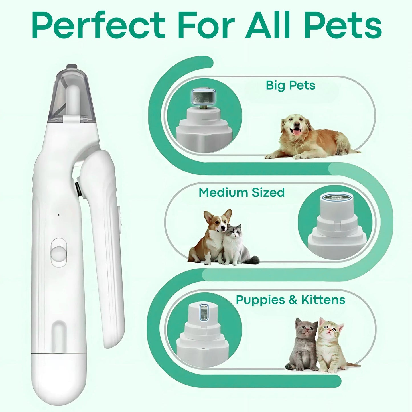 WagSafe | 2-in-1 LED Safety Nail Groomer