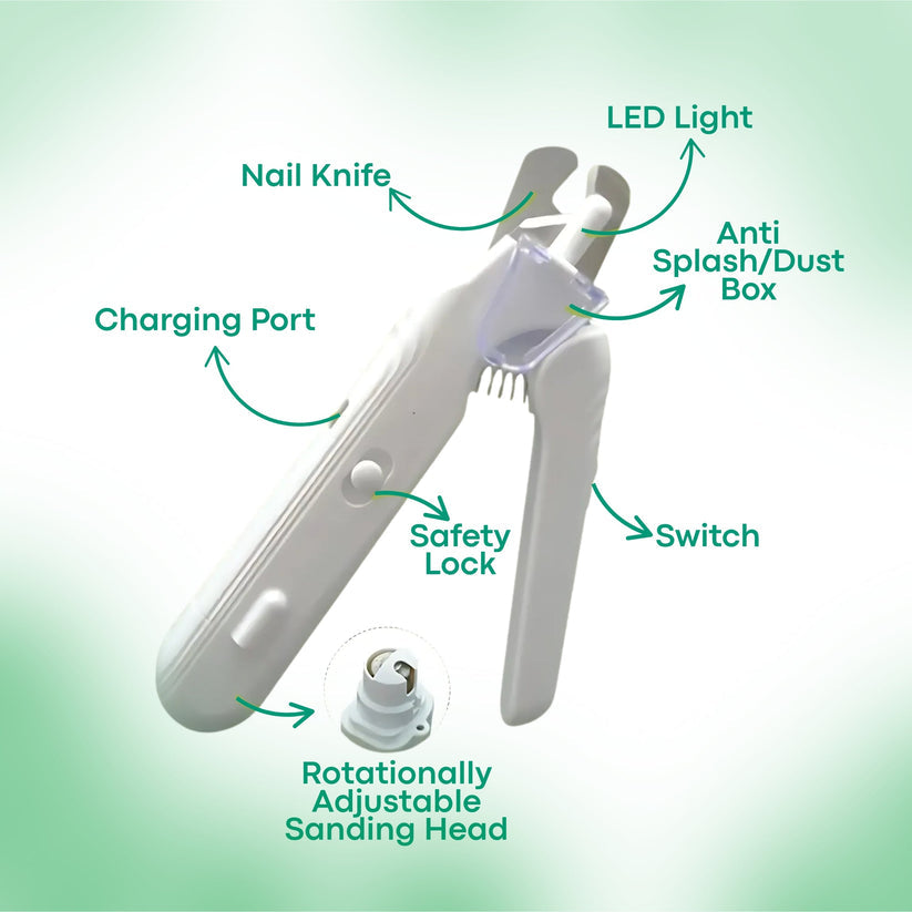 WagSafe | 2-in-1 LED Safety Nail Groomer