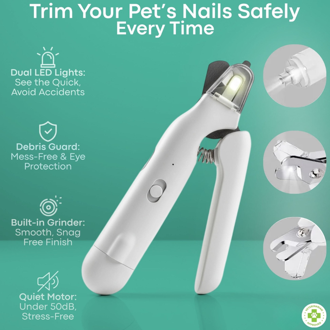 WagSafe | 2-in-1 LED Safety Nail Groomer